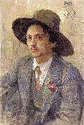 Ilya Repin Portrait of the painter Isaak Izrailevich Brodsky oil